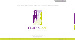 Desktop Screenshot of clodiacase.it